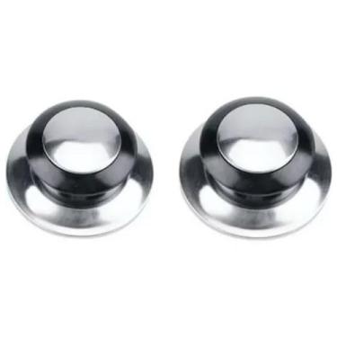 Imagem de Kit Com 2 Pomel Para Tampa De Vidro Reforçado Menor Preço - Ke Home