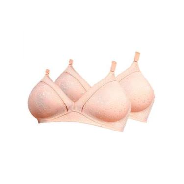 Imagem de Kit com 2 Sutiãs sem Aro e sem Bojo Duloren 111743 Taça B, Bege, EG