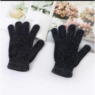 Imagem de Luvas de chenile Masculina Feminina Inverno Quente(xnest) - jun666, Pr