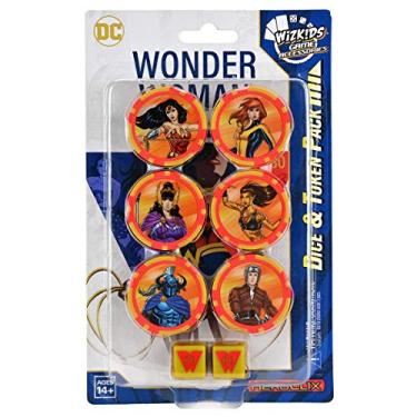 Imagem de DC Comics HeroClix: Wonder Woman 80th Anniversary Dice and Token Pack