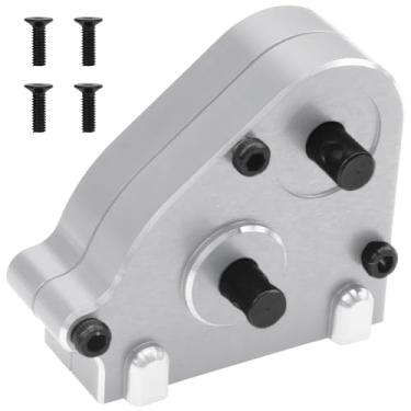 Imagem de Vgoohobby Metal Transfer Case Gearbox Transmission Gearbox Compatible with MN128 MN86 MN86K MN86S MN86KS 4WD G500 1/12 RC Crawler Car Upgrade Part (Silver)