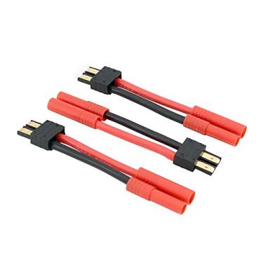 Imagem de 3pcs Compatible with TRX Male to HXT 4MM Bullet Adapter Cable - ~2" 12awg Wire for Turnigy(BDHI-56)