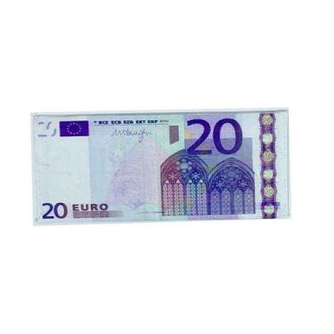 Imagem de Carteira Slim Dinheiro Nota de Euro - Yaay, Cédula de 20