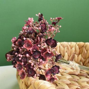 Imagem de Buquê de Flor de Gypsophila Artificial Marsala  Formosinha - Brillianc