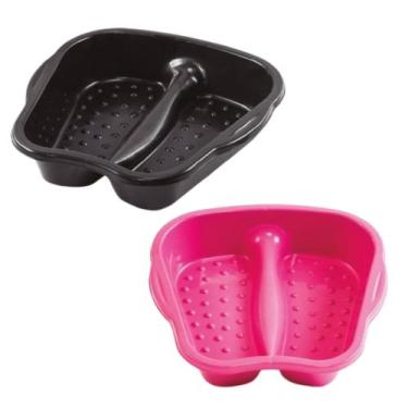 Imagem de Bacia Para Pés Pedicure Manicure Salão de Beleza Com Alça 33cm - JW SH