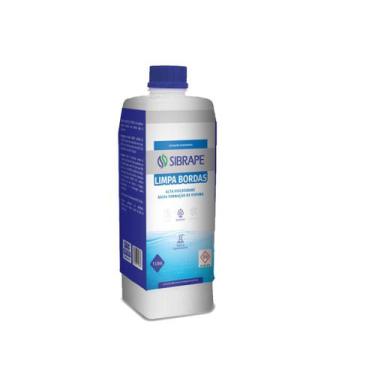 Imagem de Sibrape Limpeza Bordas Remove Gordura Tratamento Piscina 1l, Limpa Bor