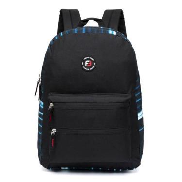 Imagem de Mochila Masculina Ferrazzi Escolar Reforçada Espaçosa, U