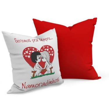 Imagem de Almofada dia dos namorados - Planetarte, Namoradinhos
