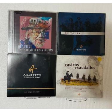 Imagem de CD - Quarteto Canta Telmo de Lima Freitas - + 03 Cds - Independente
