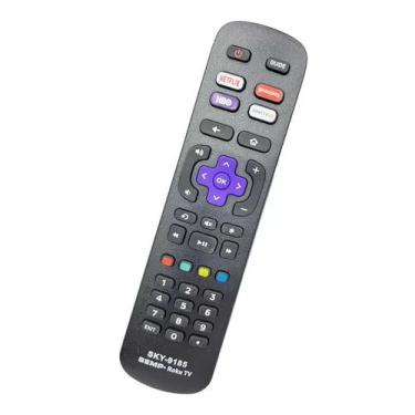 Imagem de Controle Remoto compatível C/ Tv Semp TCL Roku led Smart - LELONG MAX
