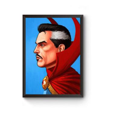 Imagem de Quadro Arte Dr Estranho Poster - Fanarte