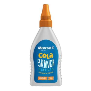 Imagem de Cola Branca Escolar 90g  Mercur