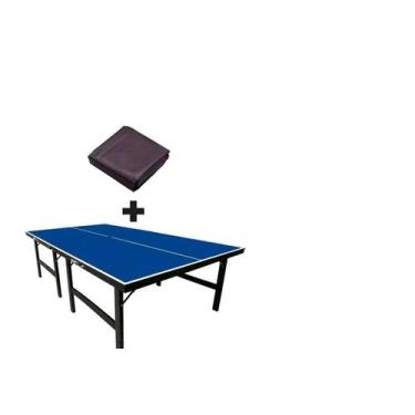Imagem de MESA DE PING PONG OFICIAL MDF 15mm KLOPF 1016 + Capa