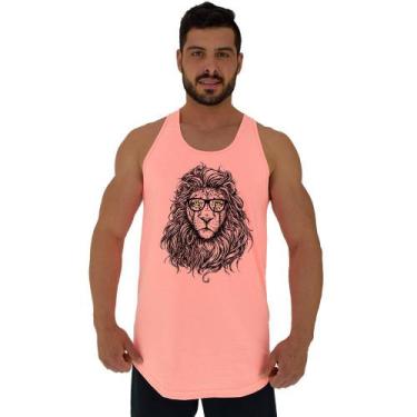 Imagem de Regata Longline Estampada Masculina MXD Conceito Leão Style, Masculino