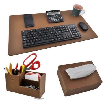 Imagem de Kit Organizador de Escritório e Casa Office Designer -OD1721, Caramelo