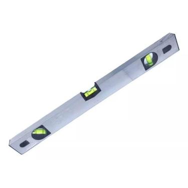 Imagem de kit 2 Nível de mão plástico 3 bolhas 40cm melhor resistente obras pedr