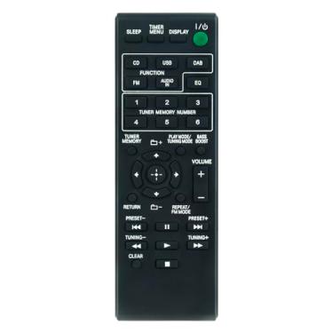 Imagem de ALLIMITY Controle remoto de substituição RM-AMU179 compatível com Sony HiFi CD Player FM USB CMT-S20B CMT-S20 Sistema estéreo