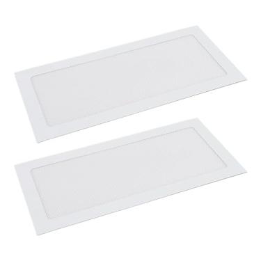 Imagem de 2 Pçs Computador Cooler Ventilador Filtro de Poeira Magnética Pvc Pasta Magnética Filtrada Capa para Refrigerador de Ar Ventilador Grade para Ventilador de Refrigeração