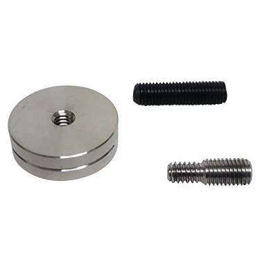 Imagem de SAS Pesos estabilizadores de arco de superfície espelhada de aço inoxidável para arcos recurvos olímpicos compostos de tiro com arco (57 g)