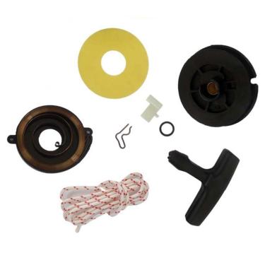 Imagem de HURI Kit de reparo Recoil Pull Starter Kit de lingueta de polia mola de recuo para Stihl TS410 TS420