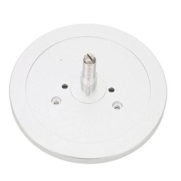Imagem de Base da Bandeja do Gravador, Substituição de Prata Gravador de Carretel Resistente à Ferrugem Com Adaptador NAB de Base Tridente para A77 para A810 para A700 (Manga de parafuso