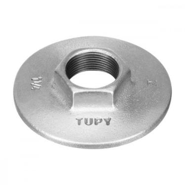 Imagem de Tupy Flange Com Sextavado Ferro Galvanizado  2''