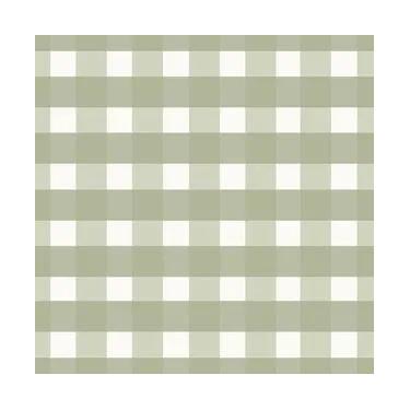 Imagem de Papel de Parede Vinílico Revoada Xadrez vichi oliva 4200 - Bobinex