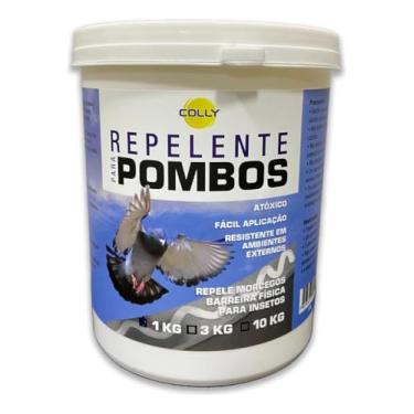 Imagem de Gel Repelente Espanta Pombos Morcegos Insetos 1kg - Colly