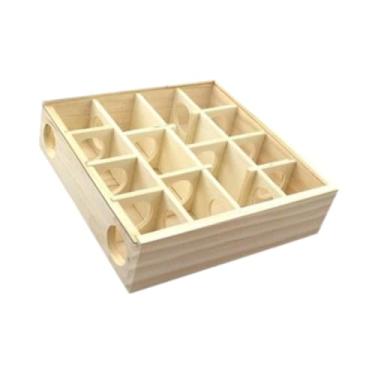 Imagem de Bothyi Labirinto túnel brinquedo pet habitat caixa de areia exploração multi câmara esconder hamster casa jogando hideaway cabana playground interativo