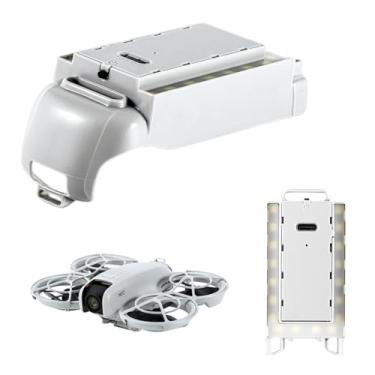 Imagem de SZZCNOX 2-in-1 Night Flying Illuminated Kickstand for DJI NEO, Drone Battery Protection Case Landing Gear Light-Emitting Stand with Charging Cable for DJI Neo Drone Accessories