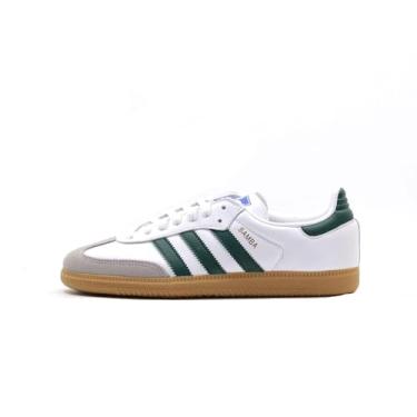 Imagem de adidas Tênis Samba OG IE3437, branco, 42 EU, Branco, 11-11.5 US
