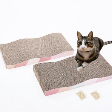Imagem de Raspadeira Reversível para Gatos SIDAZON - Pacote com 2 Unidades