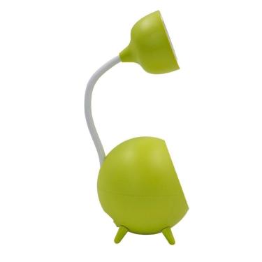 Imagem de Luminaria de Mesa Decorativa Usb Portatil Articulavel Abajur P- Leitura Estudo Astronauta verde