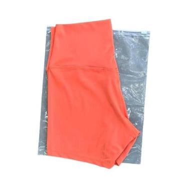 Imagem de Shorts de Yoga Feminino de Cintura Alta - Slim Fit, Levanta Bumbum, Ac