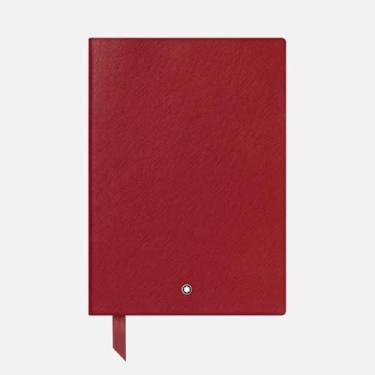 Imagem de Montblanc Caderno 116521 Papelaria Fina #146 Vermelho – Diário de capa macia elegante – Caderno forrado com encadernação de couro – A5