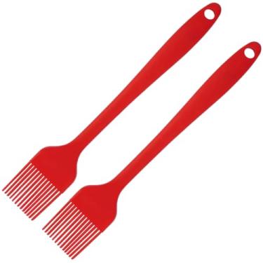 Imagem de Pincel Culinario de Silicone Vermelho | 02 Un