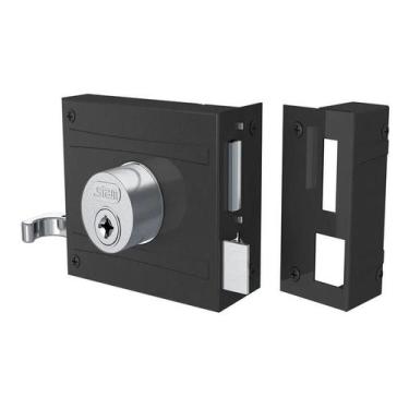 Imagem de Fechadura Portão Sobrepor Tetra Stam 1701/100 com 4 Chaves