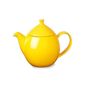 Imagem de Forlife New Dew Teapot com infusor de cesta de 396 g, 16 cm de comprimento, mandarim