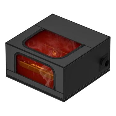 Imagem de ACMER Caixa de gravação a laser, proteção ocular, ventilação e capa contra poeira para ACMER P1, P2, a maioria das máquinas de gravação a laser
