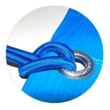 Imagem de Elástico com extensor azul com pino 25 Peças - Elastick