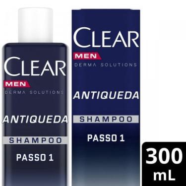 Imagem de Shampoo Antiqueda Clear Men Derma Solutions 300ml