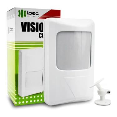 Imagem de Sensor Passivo Infravermelho De Presença Com Fio Alarme Suporte Articulado