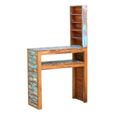 Imagem de Aparador Esmalteira 80 Cm Madeira Maciça Pátina