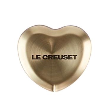 Imagem de Pegador coracao le creuset dourado 47MM aco inox dourado 94039450000001