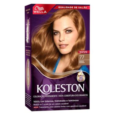 Imagem de Tintura Koleston Marrom Dourado 77