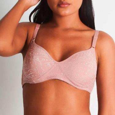 Imagem de Sutiã Triângulo Busto Anatômico Sem Bojo Duloren 121595, Castanha, M