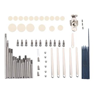 Imagem de Kit de Reparo de Clarinete, 75 PCS Manutenção Substituição, Peças de Metal para Acessórios para Instrumentos Musicais de Sopro de Madeira, Rolos, Molas, Almofadas e Acessórios