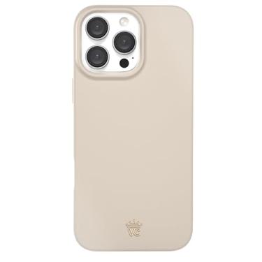 Imagem de VELVET CAVIAR Capa para iPhone 16 Pro Max - Compatível com MagSafe - Proteção contra quedas de 3 metros (pedra areia, bege neutro)