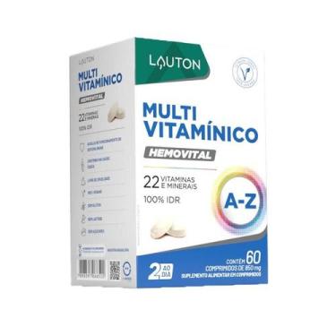 Imagem de Multi vitamínico 100% idr lauto (vegano) - LAUTON