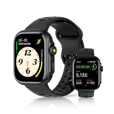 Imagem de Relogio Smartwatch Feminino com GPS, Alexa Built-in, à prova d'água 3ATM natação, Relogio Masculino, Monitoramento Relógio Esportivo, Chamadas Bluetooth, Notificações, Smartwatch(preto)